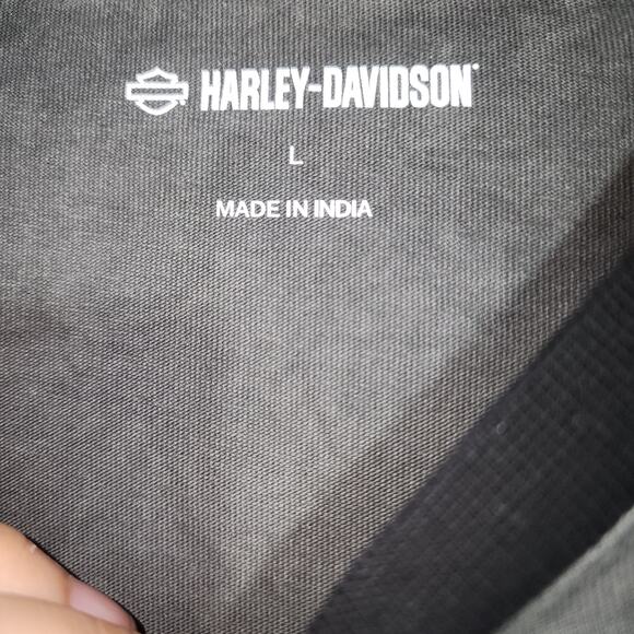 Harley Davidson long sleeve shirt men's Large - Picture 5 of 11